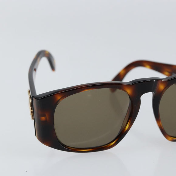 CHANEL Sunglasses plastic Brown CC Auth BA7283V