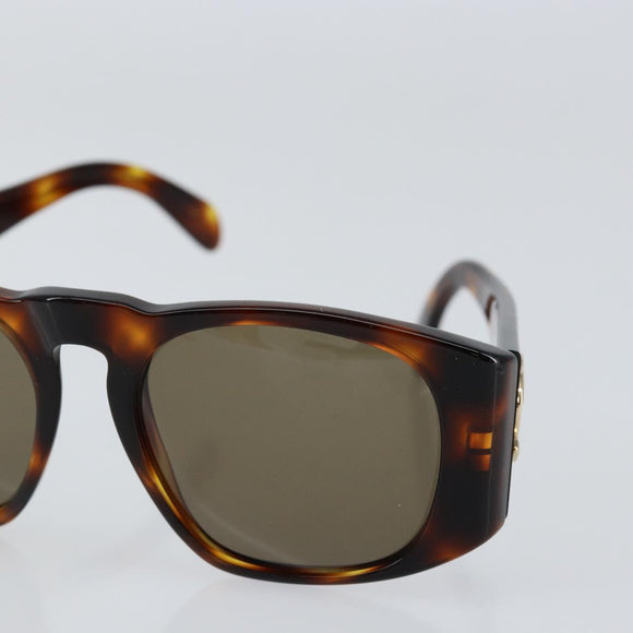 CHANEL Sunglasses plastic Brown CC Auth BA7283V