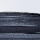 CHANEL Long Wallet Leather Gold Silver CC Auth BA7285-10