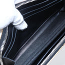 CHANEL Long Wallet Leather Gold Silver CC Auth BA7285-18