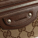 GUCCI GG Canvas GUCCI x BALENCIAGA Collaboration Wallet 681710 Auth BA7286M-17