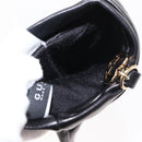 GUCCI Lovely Gloves Leather Black Auth BA7287V-9