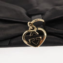 GUCCI Lovely Gloves Leather Black Auth BA7287V-3