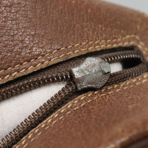 GUCCI GG Supreme Web Sherry Line Bag PVC Beige Gold 001 56 0860 Auth BA729