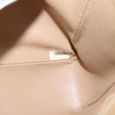 CHANEL Matelasse Chain Shoulder Bag Lamb Skin Beige Gold CC Auth BA7295-12