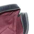 CHANEL Chain Matelasse Shoulder Bag Leather Black Silver CC Auth BA7297V-22