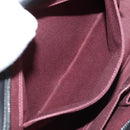 CHANEL Chain Matelasse Shoulder Bag Leather Black Silver CC Auth BA7297V-27