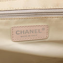 CHANEL New Travel Line Tote Bag Nylon Pink CC Auth BA7298-17