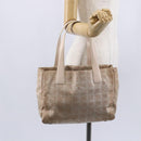 CHANEL New Travel Line Tote Bag Nylon Pink CC Auth BA7298-22