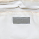 CHANEL New Travel Line Tote Bag Nylon Silver CC Auth BA7299-17