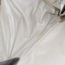 CHANEL New Travel Line Tote Bag Nylon Silver CC Auth BA7299-11