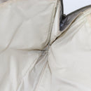 CHANEL New Travel Line Tote Bag Nylon Silver CC Auth BA7299-19