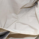 CHANEL New Travel Line Tote Bag Nylon Silver CC Auth BA7299-20