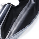 BALLY Hand Bag Leather Black Gold Auth BA7301-11