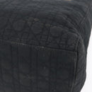 Christian Dior Canage Hand Bag Nylon Black Gold Auth BA7307-17