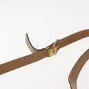 Christian Dior Honeycomb Canvas Shoulder Bag PVC Black Gold Auth BA7309-8