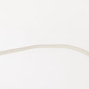 CELINE Shoulder Bag Leather White Gold Auth BA7313-8