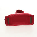 PRADA Shoulder Bag Nylon Red Silver Auth BA7317V-9