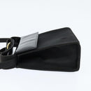 Salvatore Ferragamo Vala Shoulder Bag Canvas Black Gold Auth BA7319-3