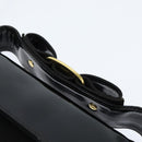 Salvatore Ferragamo Vala Shoulder Bag Canvas Black Gold Auth BA7319-14