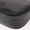 Salvatore Ferragamo Vala Shoulder Bag Leather Black Gold Auth BA7320-16