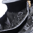 Salvatore Ferragamo Vala Shoulder Bag Leather Black Gold Auth BA7320-20