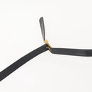 Salvatore Ferragamo Vala Shoulder Bag Leather Black Gold Auth BA7320-8