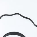 Salvatore Ferragamo Hand Bag Suede 2way Black Gold Auth BA7321-15