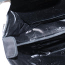 Salvatore Ferragamo Hand Bag Suede 2way Black Gold Auth BA7321-21