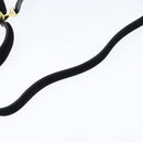 Salvatore Ferragamo Hand Bag Suede 2way Black Gold Auth BA7321-8