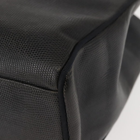 Salvatore Ferragamo Vala Tote Bag Leather Navy Gold Auth BA7322