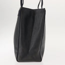 Salvatore Ferragamo Vala Tote Bag Leather Navy Gold Auth BA7322-3