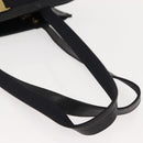 Salvatore Ferragamo Vala Tote Bag Leather Navy Gold Auth BA7322-7