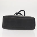 Salvatore Ferragamo Vala Tote Bag Leather Navy Gold Auth BA7322-5