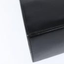 Salvatore Ferragamo Gancini Hand Bag Leather 2way Black Gold Auth BA7323-15