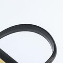 Salvatore Ferragamo Gancini Hand Bag Leather 2way Black Gold Auth BA7323-8