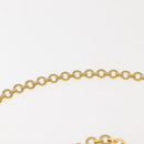 Salvatore Ferragamo Chain Shoulder Bag Leather Beige Gold Auth BA7325-8