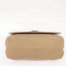 Salvatore Ferragamo Hand Bag Leather Beige Gold Auth BA7326-5