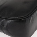 Salvatore Ferragamo Gancini Tote Bag Leather Black Gold Auth BA7327-8