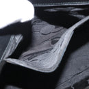 Salvatore Ferragamo Gancini Tote Bag Leather Black Gold Auth BA7327-11