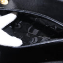 Salvatore Ferragamo Vala Embossing Tote Bag Leather Black Gold Auth BA7328-19