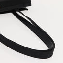 Salvatore Ferragamo Vala Embossing Tote Bag Leather Black Gold Auth BA7328-7