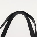 Salvatore Ferragamo Vala Embossing Tote Bag Leather Black Gold Auth BA7328-8