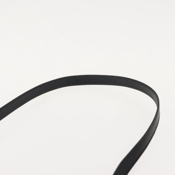 Salvatore Ferragamo Vala Hand Bag Leather 2way Black Gold Auth BA7329