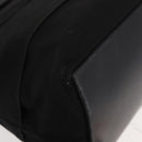 Salvatore Ferragamo Vala Hand Bag Canvas Black Silver Auth BA7330-15