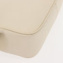 Salvatore Ferragamo Shoulder Bag Leather Black Silver Auth BA7335-9