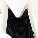 Salvatore Ferragamo Shoulder Bag Leather Black Silver Auth BA7335-18