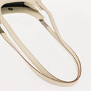 Salvatore Ferragamo Shoulder Bag Leather Black Silver Auth BA7335-7