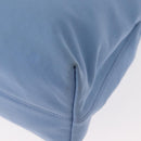 Salvatore Ferragamo Tote Bag Canvas Blue Silver Auth BA7336-10