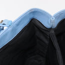 Salvatore Ferragamo Tote Bag Canvas Blue Silver Auth BA7336-17